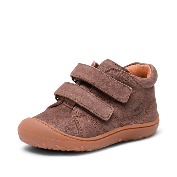 Bisgaard Unisex hale v First Walker Shoe, Coffee, 26 EU Schmal