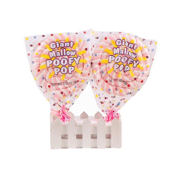 10PCS Giant Cotton Candy Sweets Snack 75g/2.65oz*10