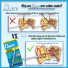 Clinere® Ear Cleaners, 10 Count Earwax Remover Tool Safely and Gently Cleaning Ear Canal at Home, Ear Wax Cleaner Tool, Itch Relief, Ear Wax Buildup, Works Instantly, Exfolimates, Earwax Cleaners.