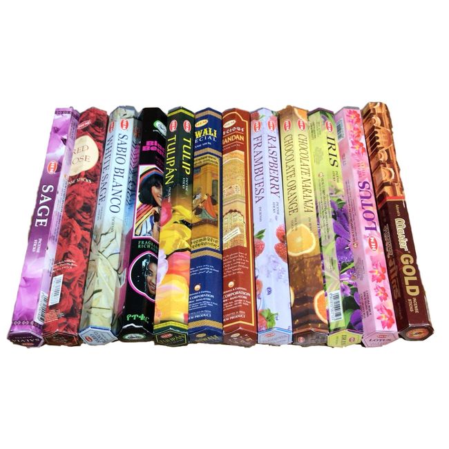 HEM Hem Variety Set Stick Incense 12 Types