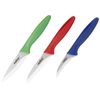 Zyliss 3 Piece Peeling & Paring Knife Set, Blue/Green/Red