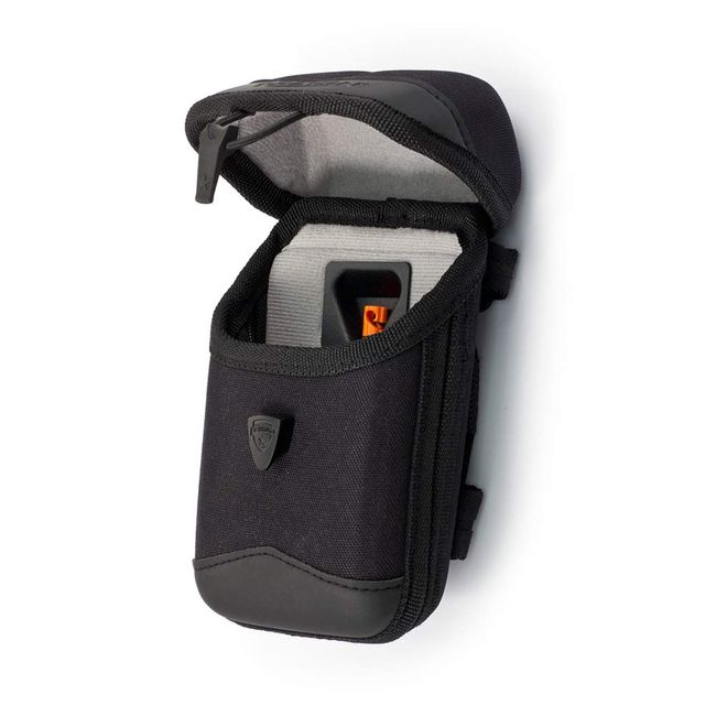 T-REIGN X-Large ProCase Rigid Weather, Water and Impact Resistant Binoculars Case with 36" Kevlar Retractable Tether, Black, M.O.L.L.E Attachment