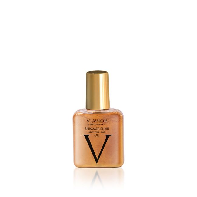 VI'AVIOR Shimmer Elixir Vücut & Yüz & Saç Bakım Yağı, 100ml