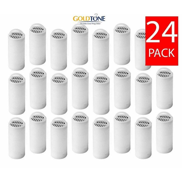 GoldTone Pet Water Filters for ALL Drinkwell 360 Fountains, Replacement, 24 Pack