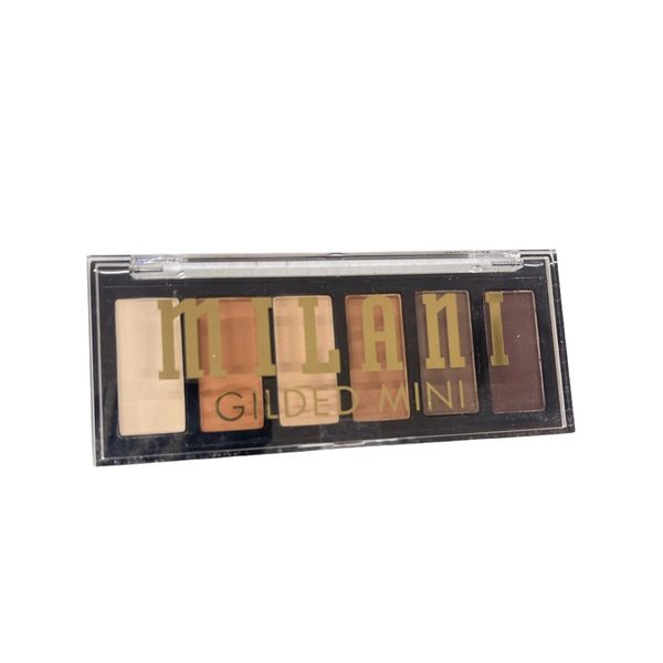 Milani Gilded Mini Eyeshadow Palette 6 Matte/Shimmer Hues - 110 Whiskey Business