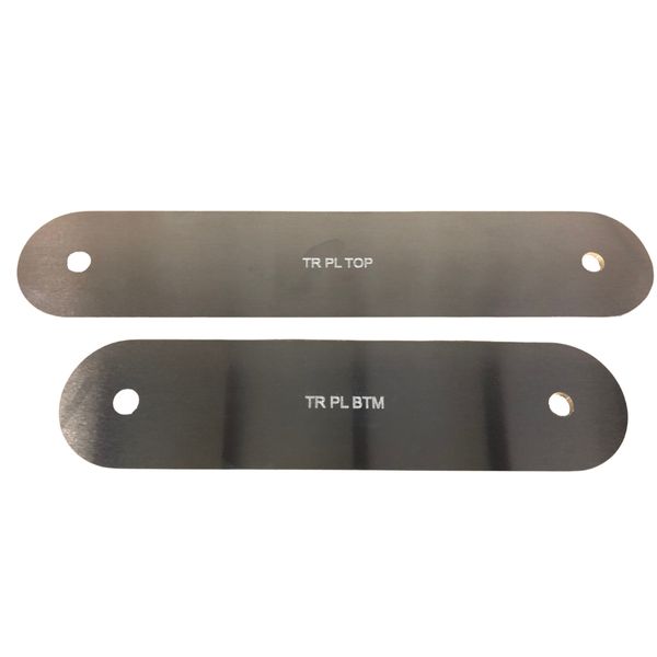 Outboard Transom Reinforcement Backing Plate - Top & Bottom Pair 2"x3/16