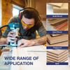 WORKPRO 15PC 1/4" Shank Router Bits Set Tungsten CARBIDE TIPPED ROUTER BIT w/Box