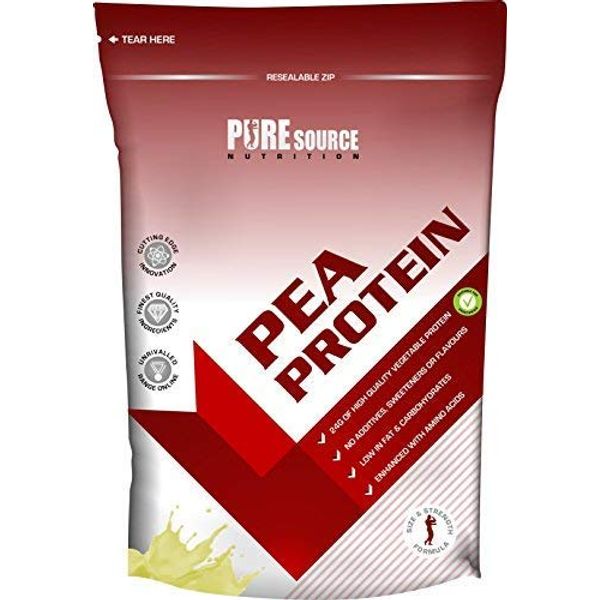 Pure Source Nutrition Pea Protein 500g Vanilla