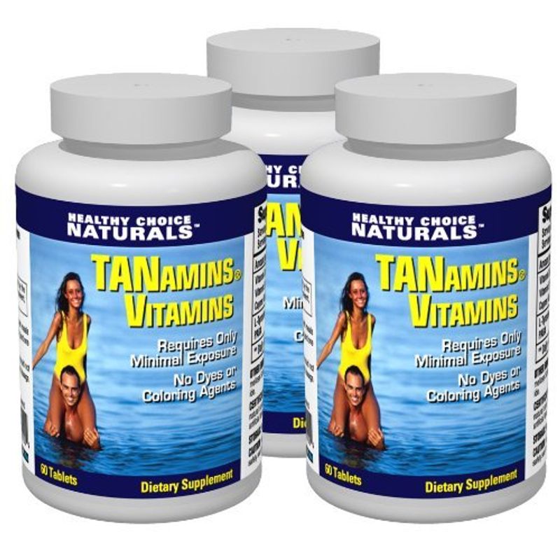 Tanamins Tanning Vitamin-Get a Darker Tan in Half the Time Without ...