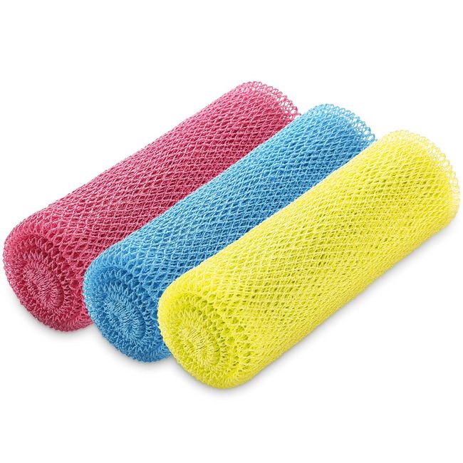 Net Bath Sponge African Net Long Bath Net Sponge Exfoliating Shower Body  Scrubber