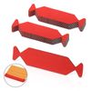 EHDIS Vinyl Squeegee Buffer Tape Squeegee Fabric Felt Pre-Cut Self-Adhesive Microfiber Felt for Squeegee Application Tool EVA Layer Non-Scratch Soft Smooth Felt 20pcs/Pack