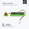 CELLONIC, Battery remote controllers compatible with Hitec Optic Sport, Optic PRO (2000mAh, 7.2v)