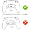 Solid Black Replacement Redesigned K1 K2 Back Button Housing Shell for eXtremerate RISE Remap Kit - WITHOUT Controller & RISE Remap Board
