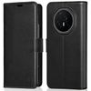 Verco Mobile Phone Case for Honor Magic V3 Case, Book Case Flip Cover for Magic V3 Case [Card Slots/Stand Function], Black