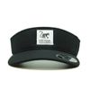 Surf Monkey High Performance Visor Men/Women - Golf/Tennis - One Size - Quick Dry, Black/White, One size