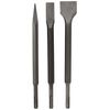 Draper 40405 Expert SDS Plus Chisel Set, 3 Pieces , Blue