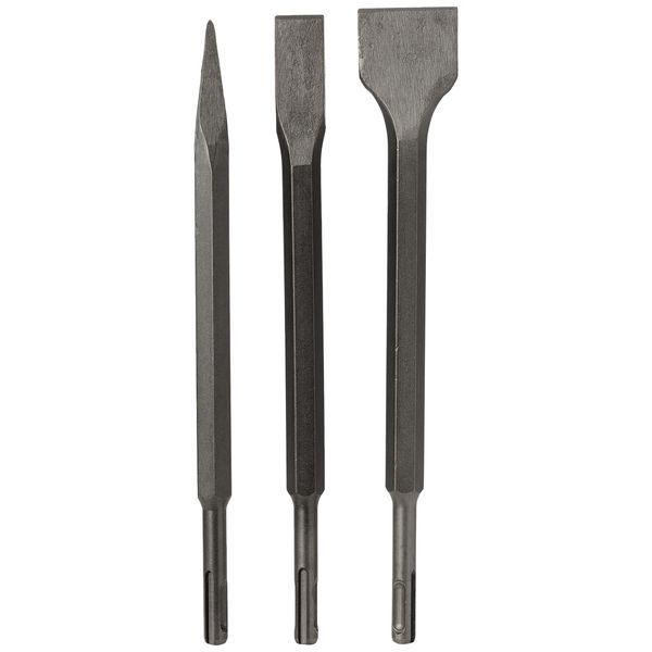 Draper 40405 Expert SDS Plus Chisel Set, 3 Pieces , Blue
