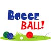 CafePress BOCCE BALL! 4" Round MDF Wood Ornament