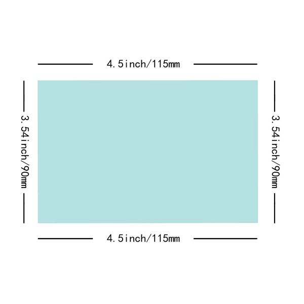 10-PACK Schweißschutzlinsenersatz (115 mm x 90 mm) Transparente Abdeckung Linsenabdeckung