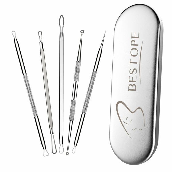BESTOPE Blackhead & Acne Remover Pimple Comedone Extractor Tool (Ship From USA)