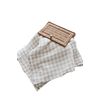 Muslin Baby Blankets, 4 Patterns, Teddy Bear and Polka Dot Patterns, Multi-Layers, 2-Layer or 4-Layer Options Available (4-Layer, Plaid)