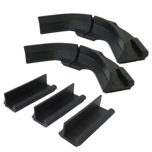 5 Pcs Light Strip Brackets Kit For Philips Hue, Work for Both for Flat and Non Flat Back of TV