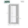 ShowerNiche 6" x 14" Tileable Soap/Shampoo Shower Niche
