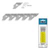 OLFA Stainless Steel 6-Piece Compass Blade, Silver