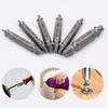 Damaged Screw Extractor Speed Out Drill Bits 6 PCS Tool Set Broken Bolt Remover
