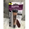 L.A.Colors Deep Tan C53553 Matte Liquid Foundation:0.41floz/12ml