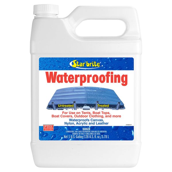 STAR BRITE Waterproofing Spray, Waterproofer + Stain Repellent + UV Protection - 1 GAL (081900N)