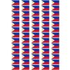 Philippines Flag self Adhesive matt Paper Labels/Stickers
