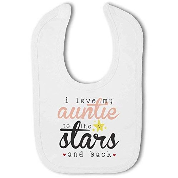 I Love My Auntie to The Stars and Back Cute - Baby Bib