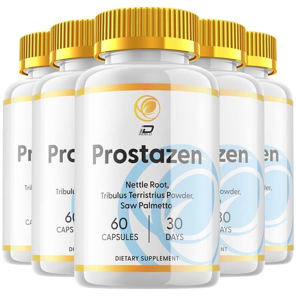 (5 Pack) Prostazen Prostate Supplement for Men - Prostazem Advanced Energy Pills