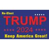 TRUMP 2024 BLUE 3X5 FLAG