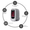 CONTEC MED LED CMS50M Pulse Oximeter, Blood Oxygen Saturation Monitor,Spo2,US