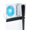 Cooling Fan for PS5 Pro [Newly Released - Automatic Temperature Detection] for Lwuckbarrt PS5 Pro Cooling Automatic Temperature Detection 3 Speed Adjustable Efficient Cooling System with LED Light USB