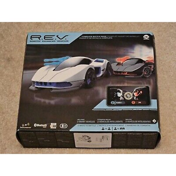 WowWee R.E.V. Robotic Enhanced Vehicles Remote Control Car Pack With 2 Cars