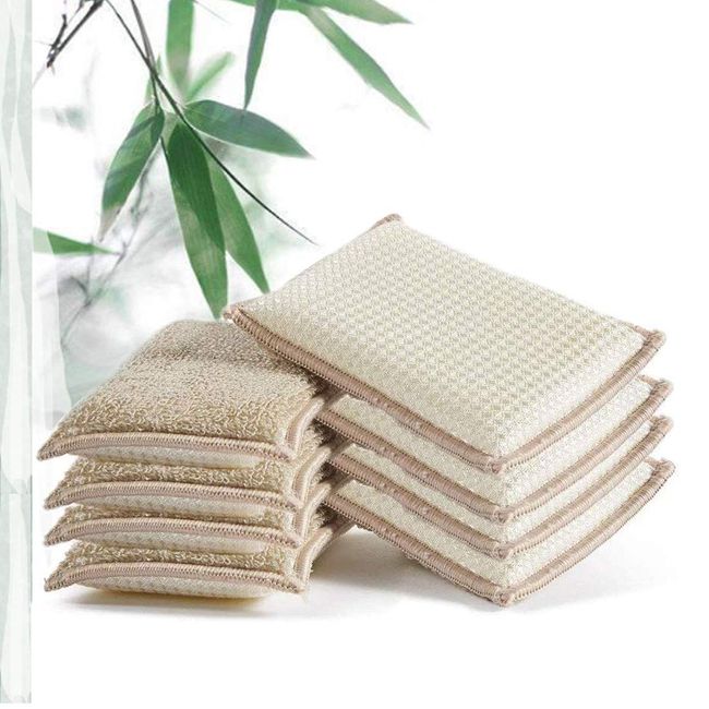 JEBBLAS Disposable Cleaning Towels Dish Towels and Dish Cloths Reusable Towels,Handy Cleaning Wipes, 5 Colors, Great Dish Towel, Disposable, Absorbent