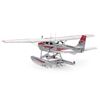 Fascinations Metal Earth CESSNA 182 FLOATPLANE 3D Laser Cut Model Kit MMS111