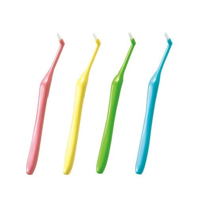 [Made in Japan] One Taft Brush, Pea-Cure, S (Soft), 4 pcs, Sterilized, Dental Clinic Product