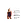 TYR Women's Standard TYReco Solid Diamondback Swimsuit, Black, 36