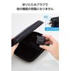 Elecom EC-AC8565BK Charger, 65 W, USB PD Compatible, Small, Type-C 1 Port, PSE Compatible, PSE Certified, Black