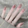 24 Pcs False Nail Sprocket Flash Drill Adult Cute Nail