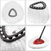 6 Pack Microfiber Mop Replacement Heads for Spin Mop Tiles Hardwood Floors