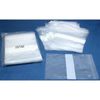 200 White Block Resealable Plastic Bags 8" x 10"