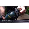 Caldwell E-MAX - ADULT Green - Low Profile Electronic 23 NRR Hearing Protection with Sound Amplification - Adjustable Earmuffs for Shooting, Hunting and Range