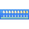 Sealed Instant White SMILE'S 10ml New Strongest 44% Carbamide Peroxide Teeth whitening Gel + Sealed Trays (20-30 Applications)
