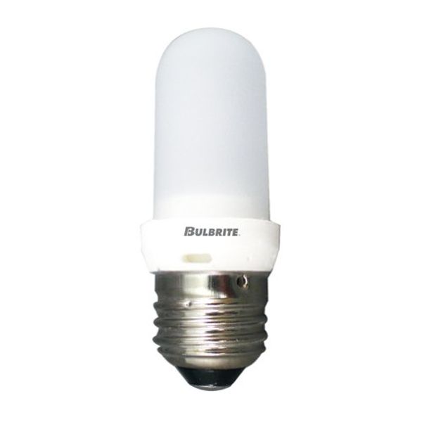 Bulbrite Halogen T8 Q150FR/EDT 120-Volt Halogen JDD Type Tubular Medium E26 Bulb, Frosted, 150-Watt