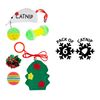 YöL Christmas Stocking Cat Toy Set Gift Present Plush With Catnip Interactive Kitten Game - Single Pack